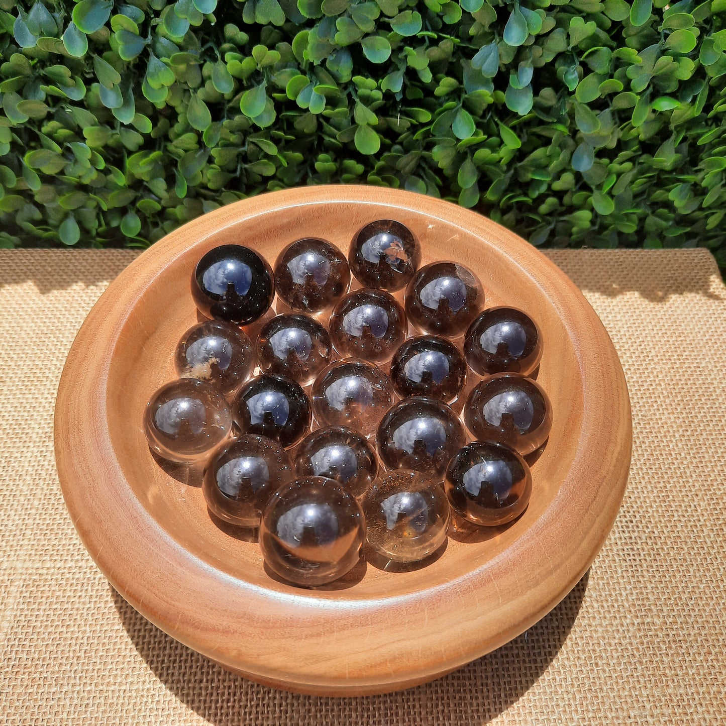 Smokey Quartz Orbs
