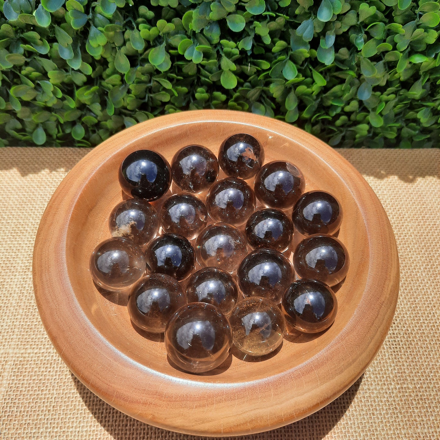 Smokey Quartz Orbs