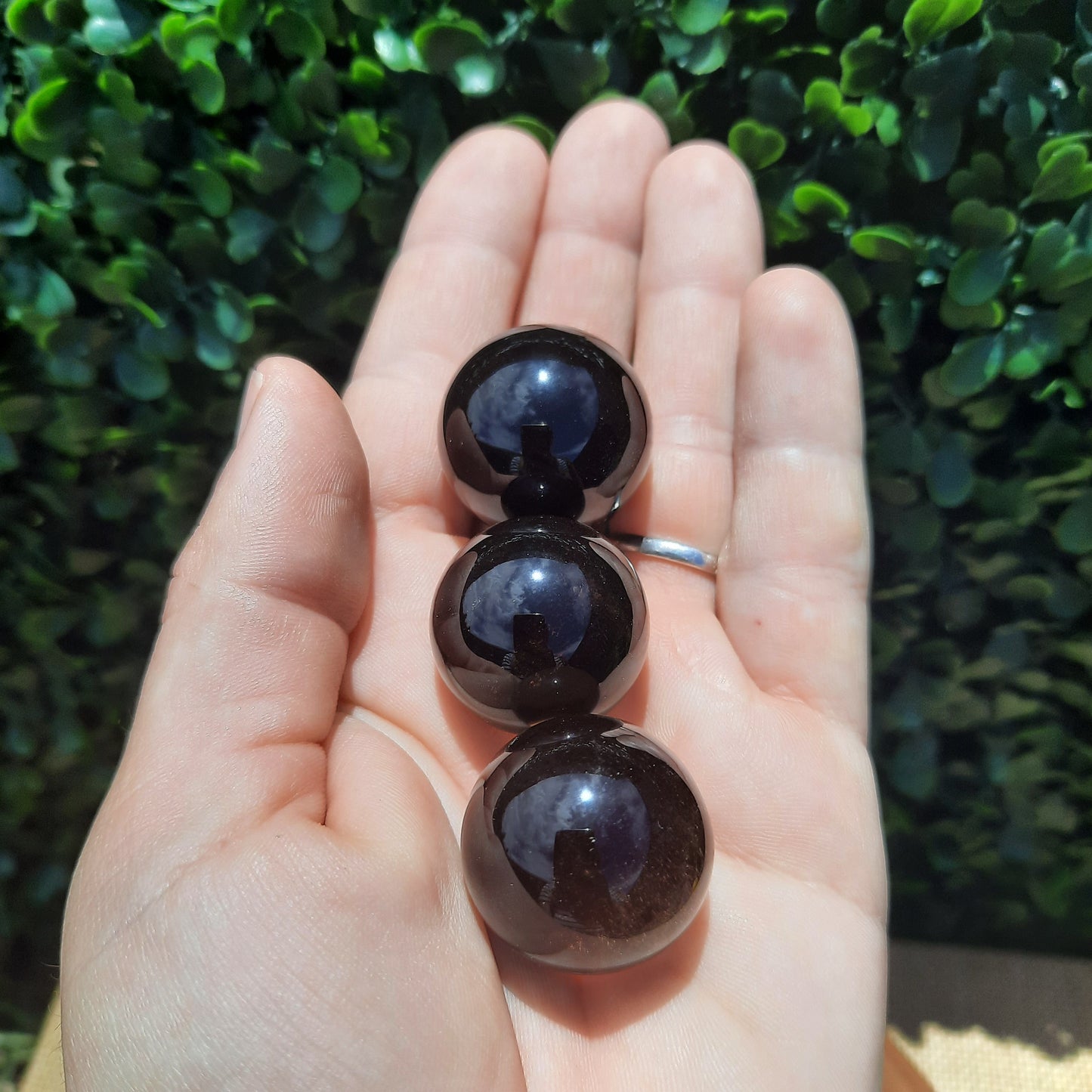 Smokey Quartz Orbs