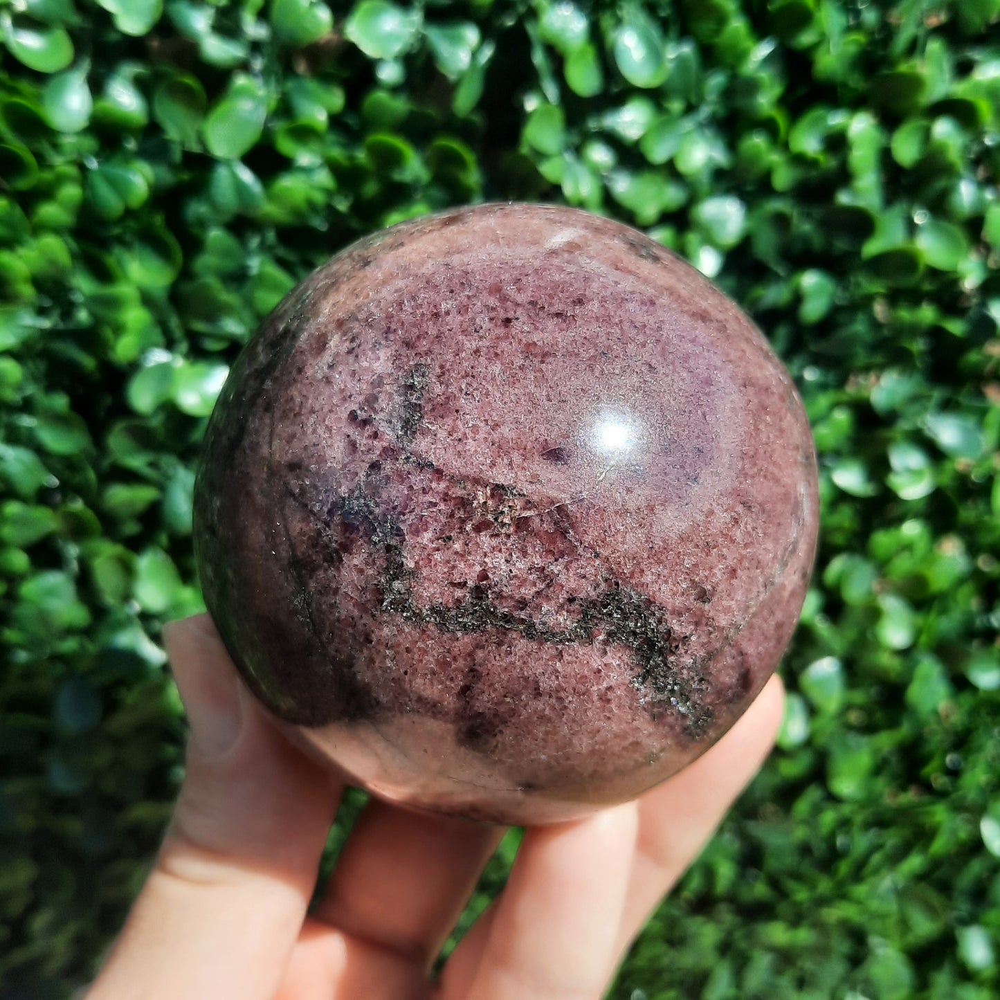 Purple Garnet Sphere