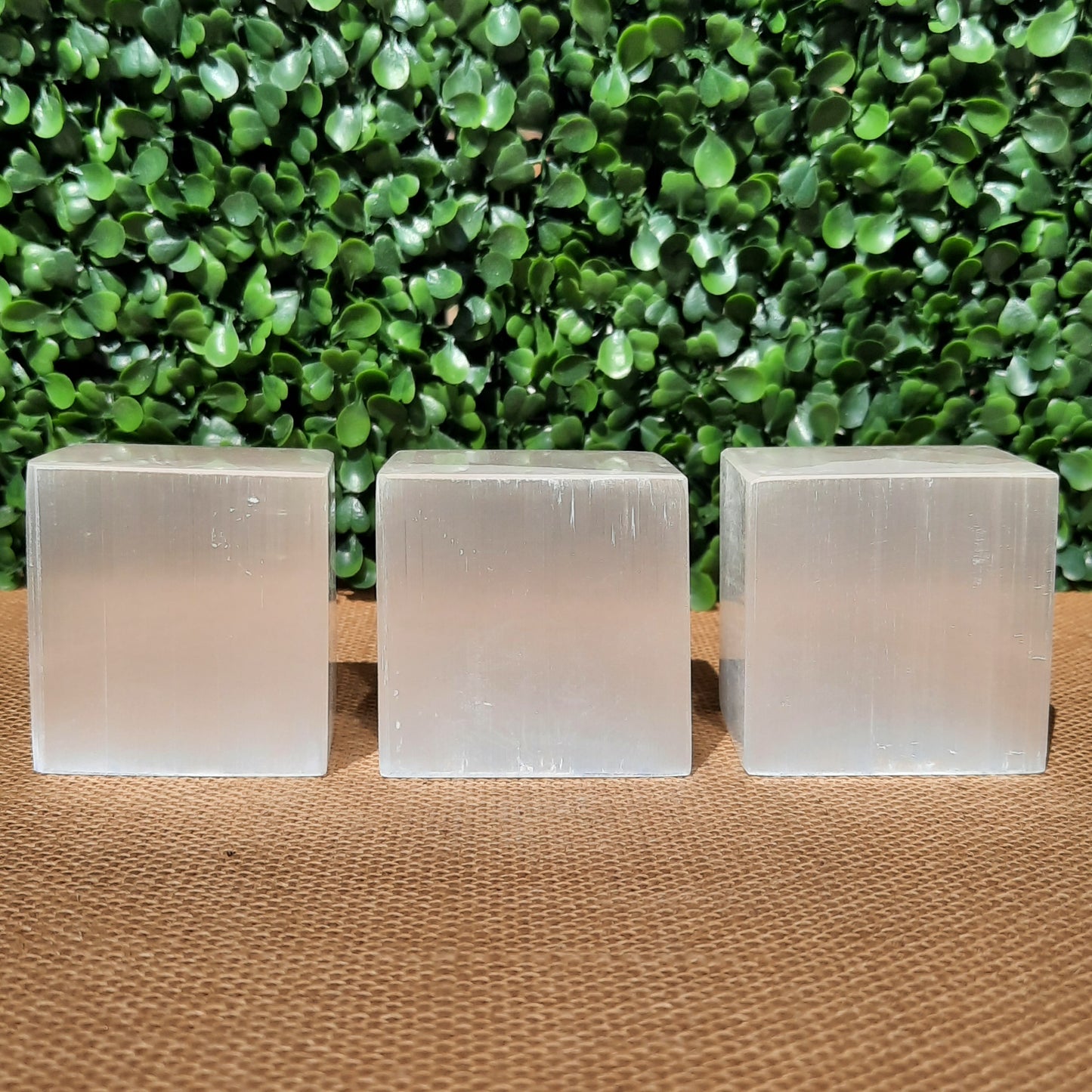 Selenite / Satin Spar Cube 5cm