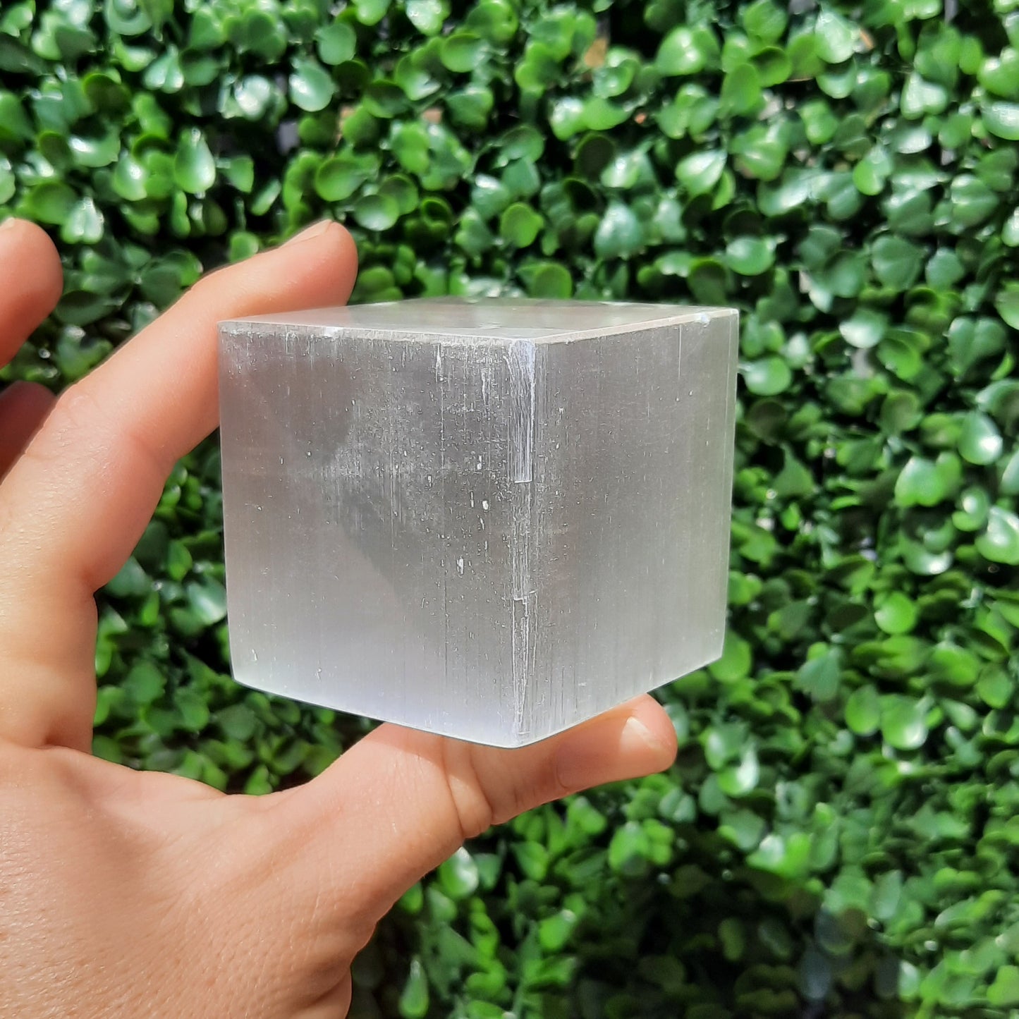 Selenite / Satin Spar Cube 5cm
