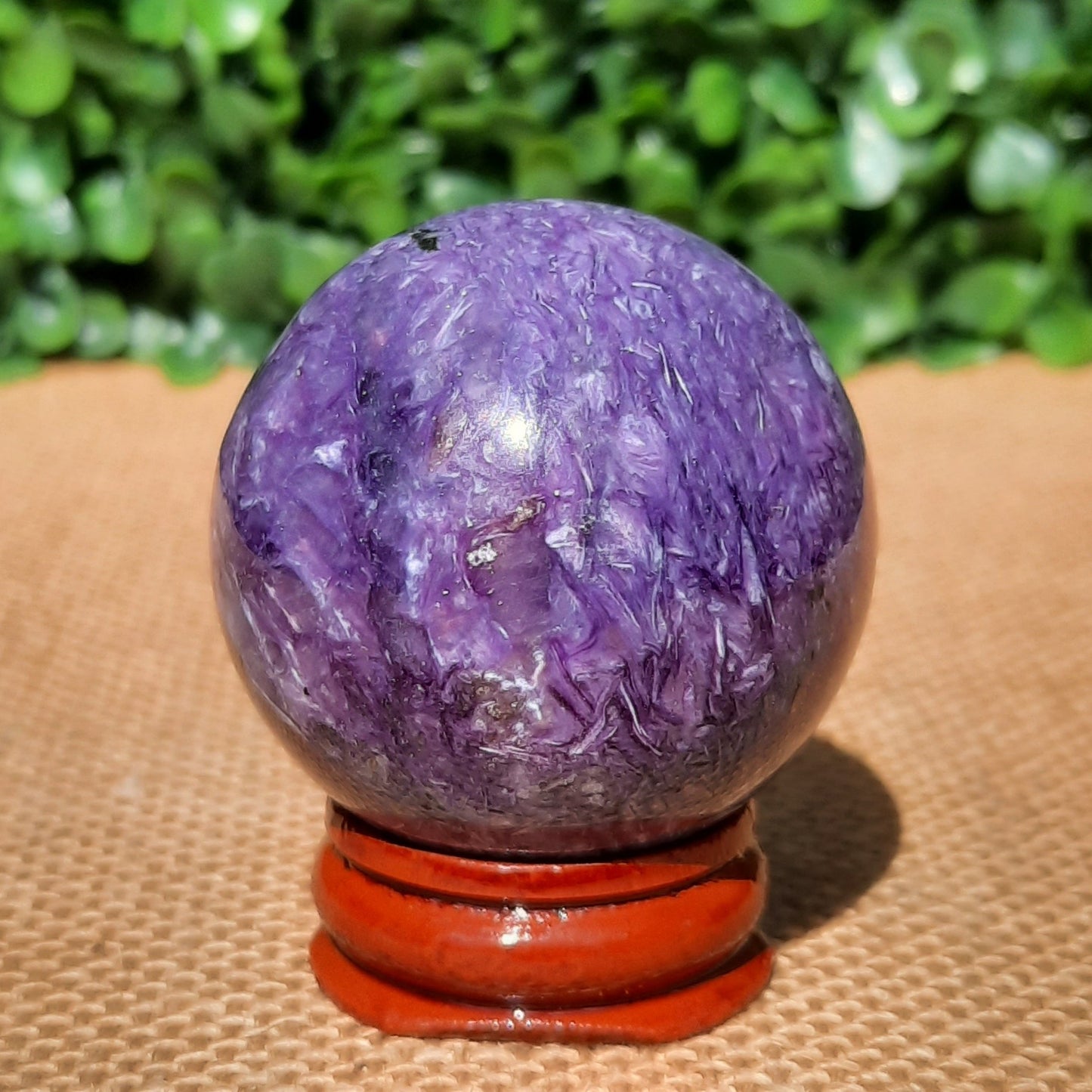 Charoite Sphere