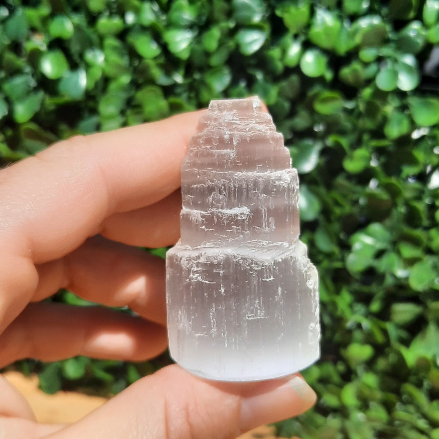 Selenite / Satin Spar Tower 5cm