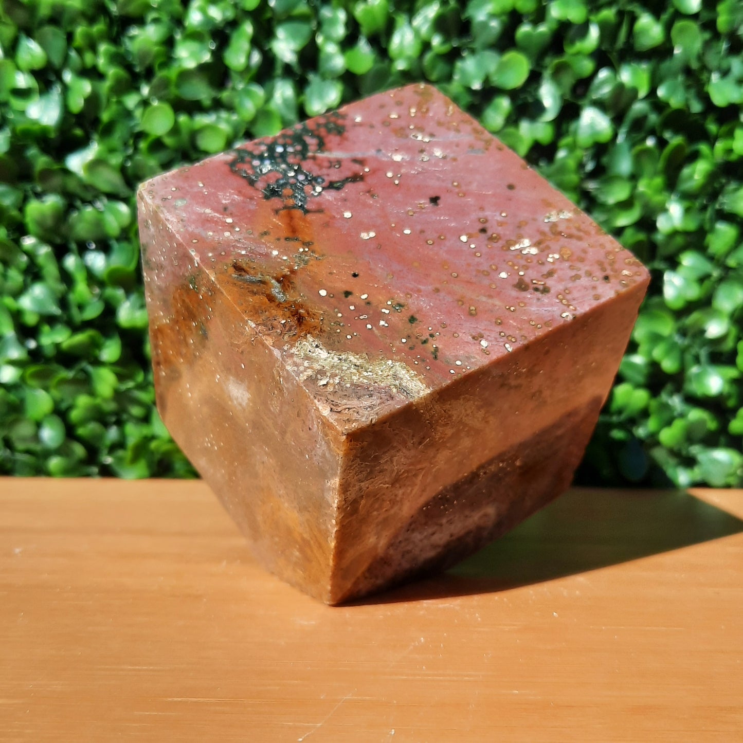 Ocean Jasper Cube