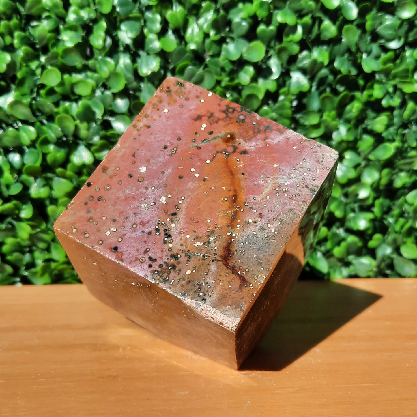 Ocean Jasper Cube