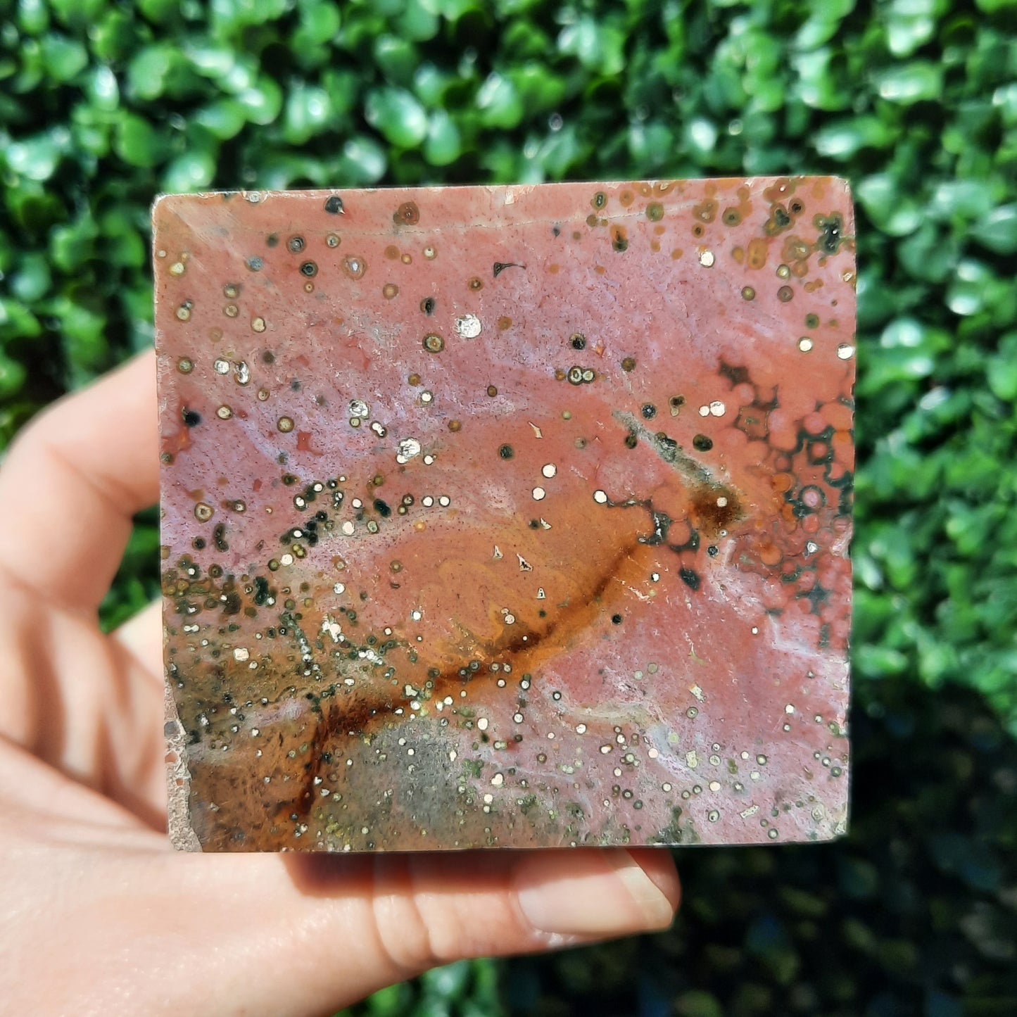 Ocean Jasper Cube