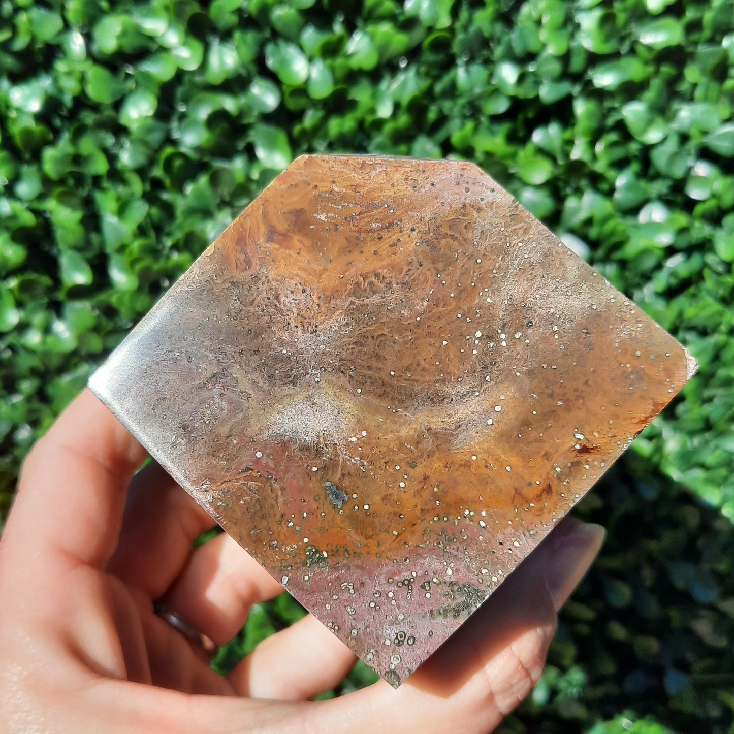 Ocean Jasper Cube