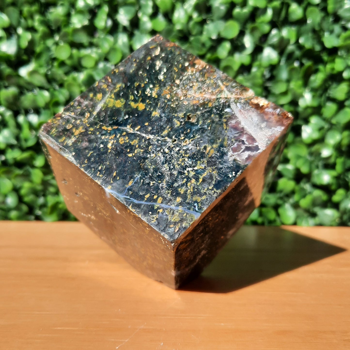Ocean Jasper Cube