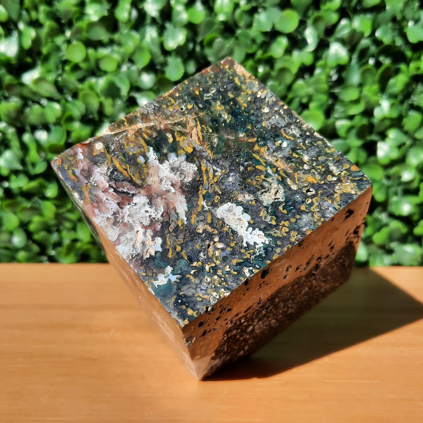 Ocean Jasper Cube