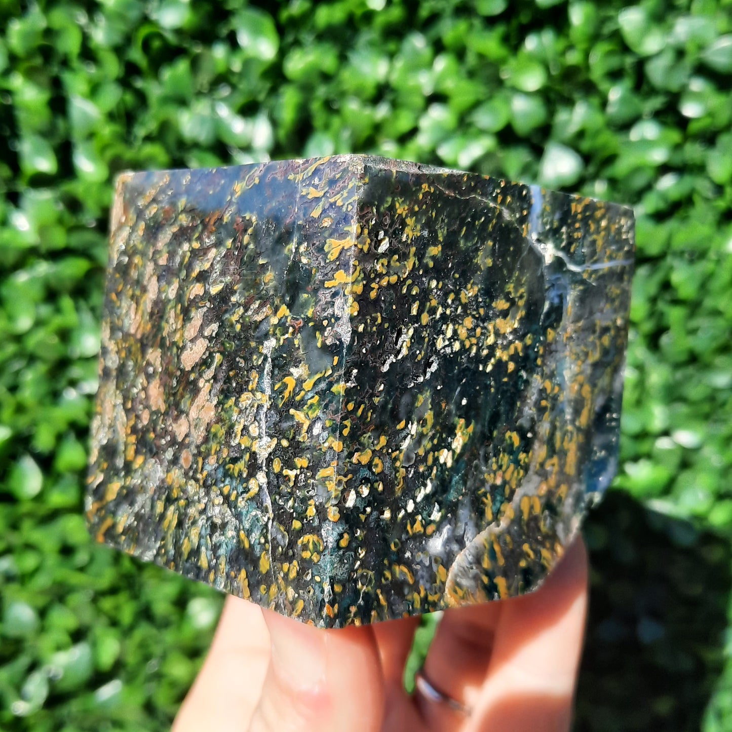 Ocean Jasper Cube