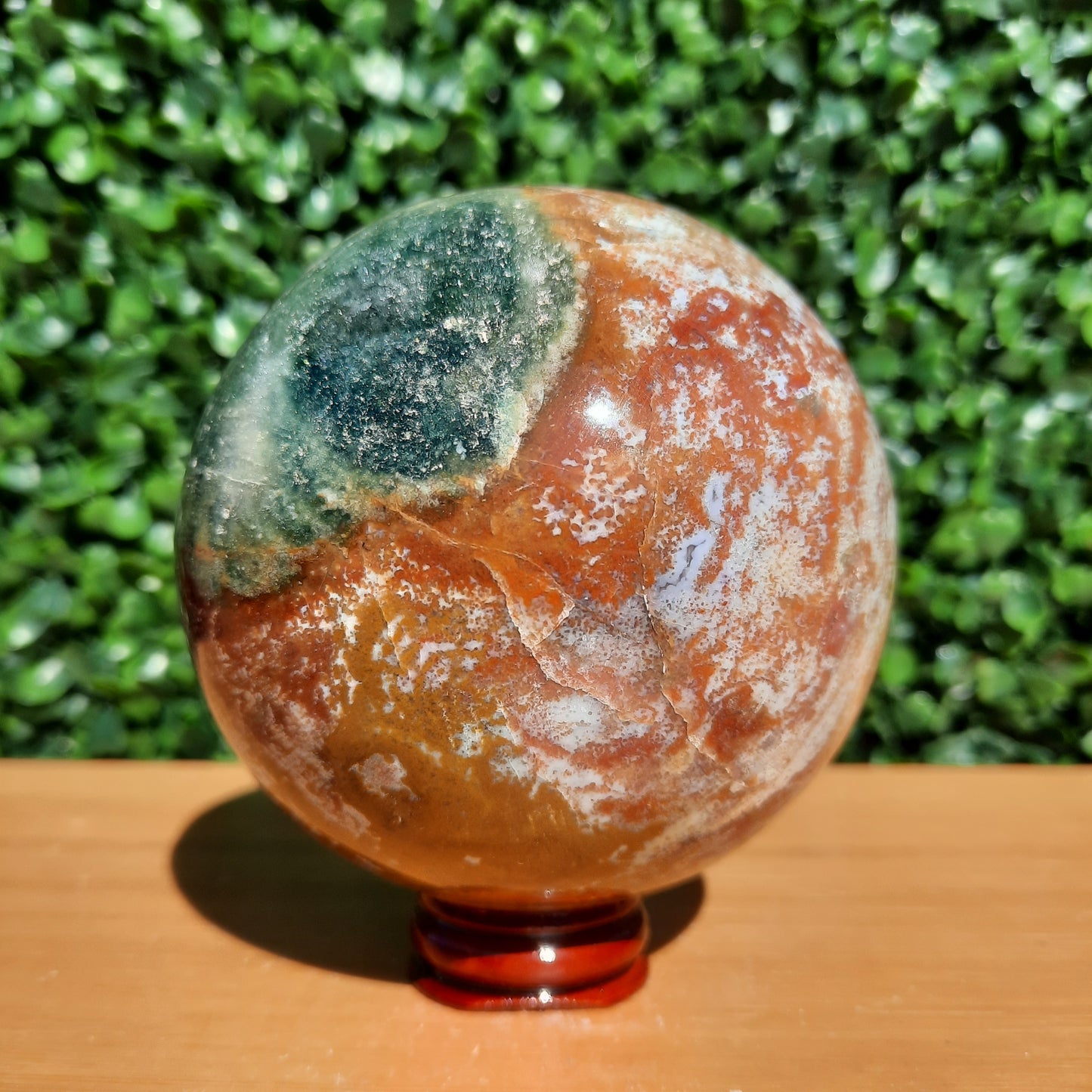 Ocean Jasper Sphere