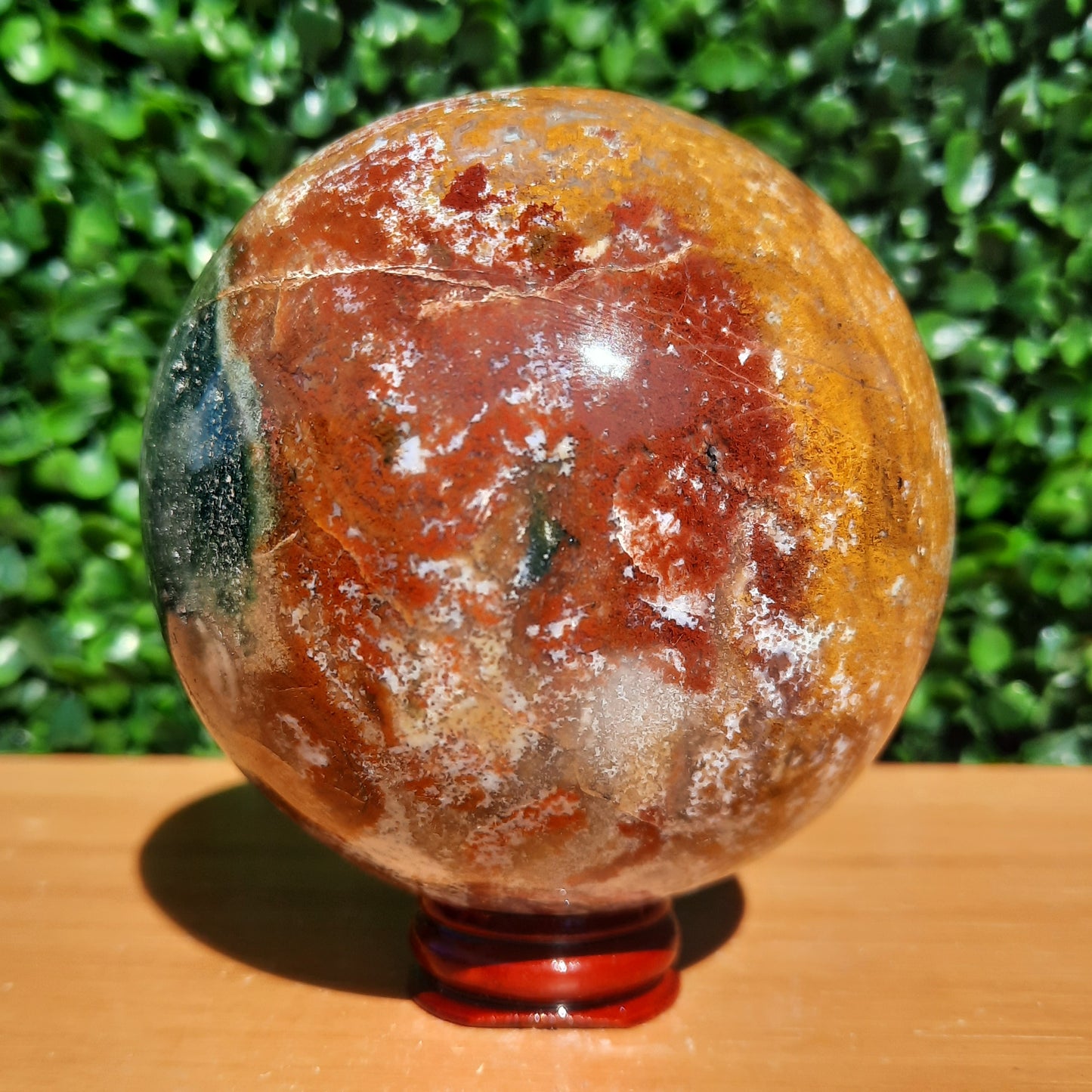 Ocean Jasper Sphere