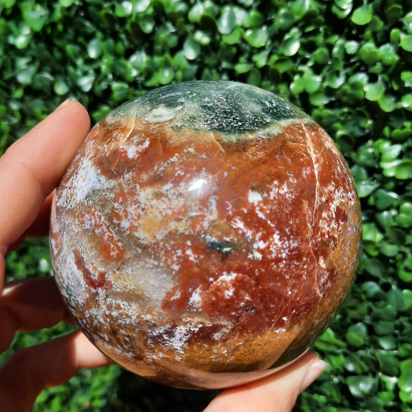 Ocean Jasper Sphere