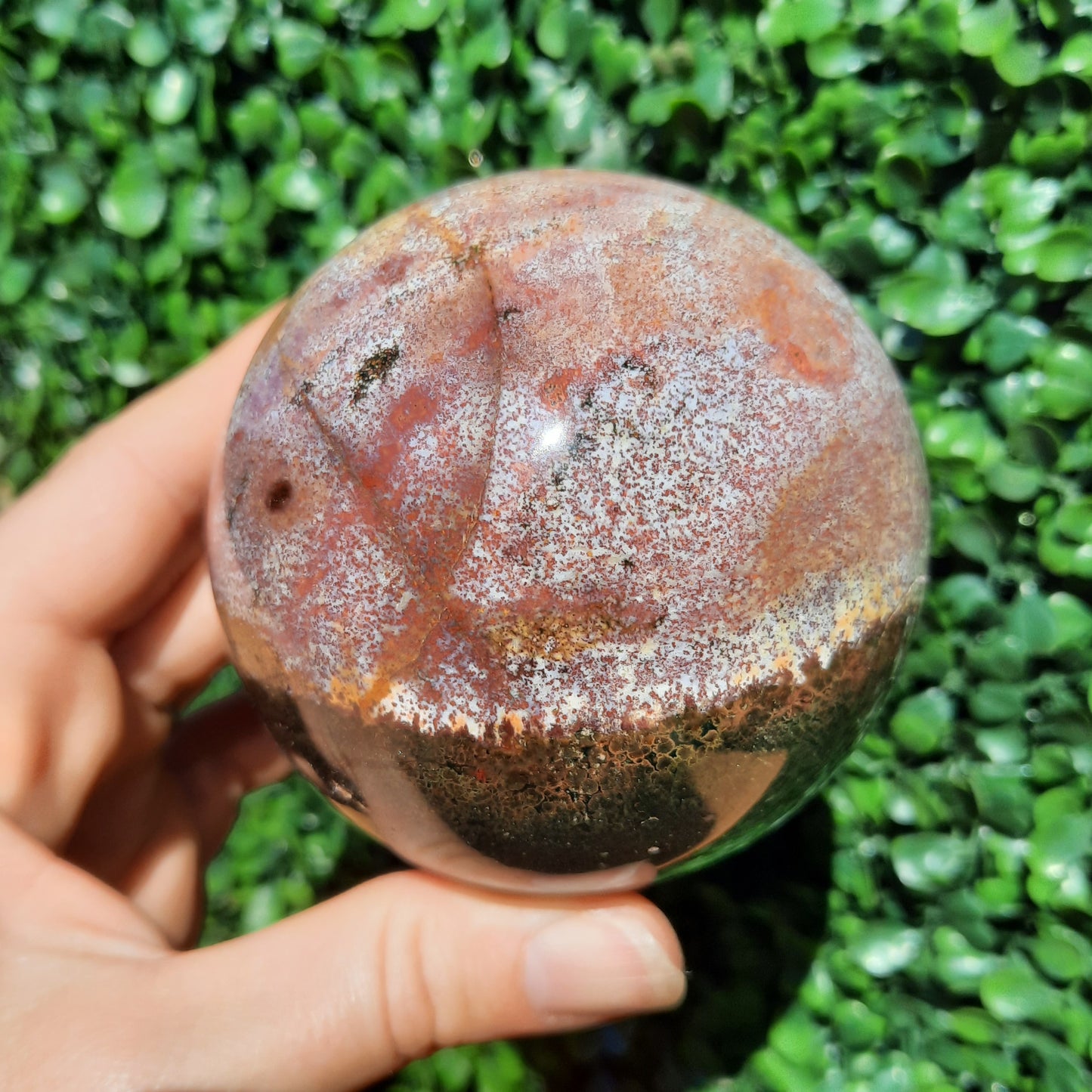 Ocean Jasper Sphere