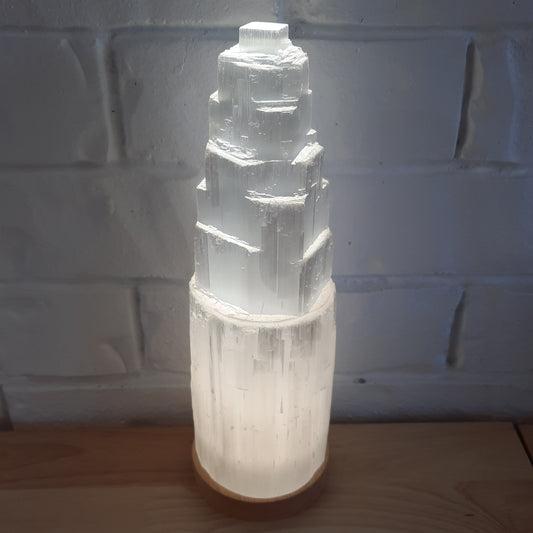 BAMBOO USB LED LIGHT LAMB STAND 60mm