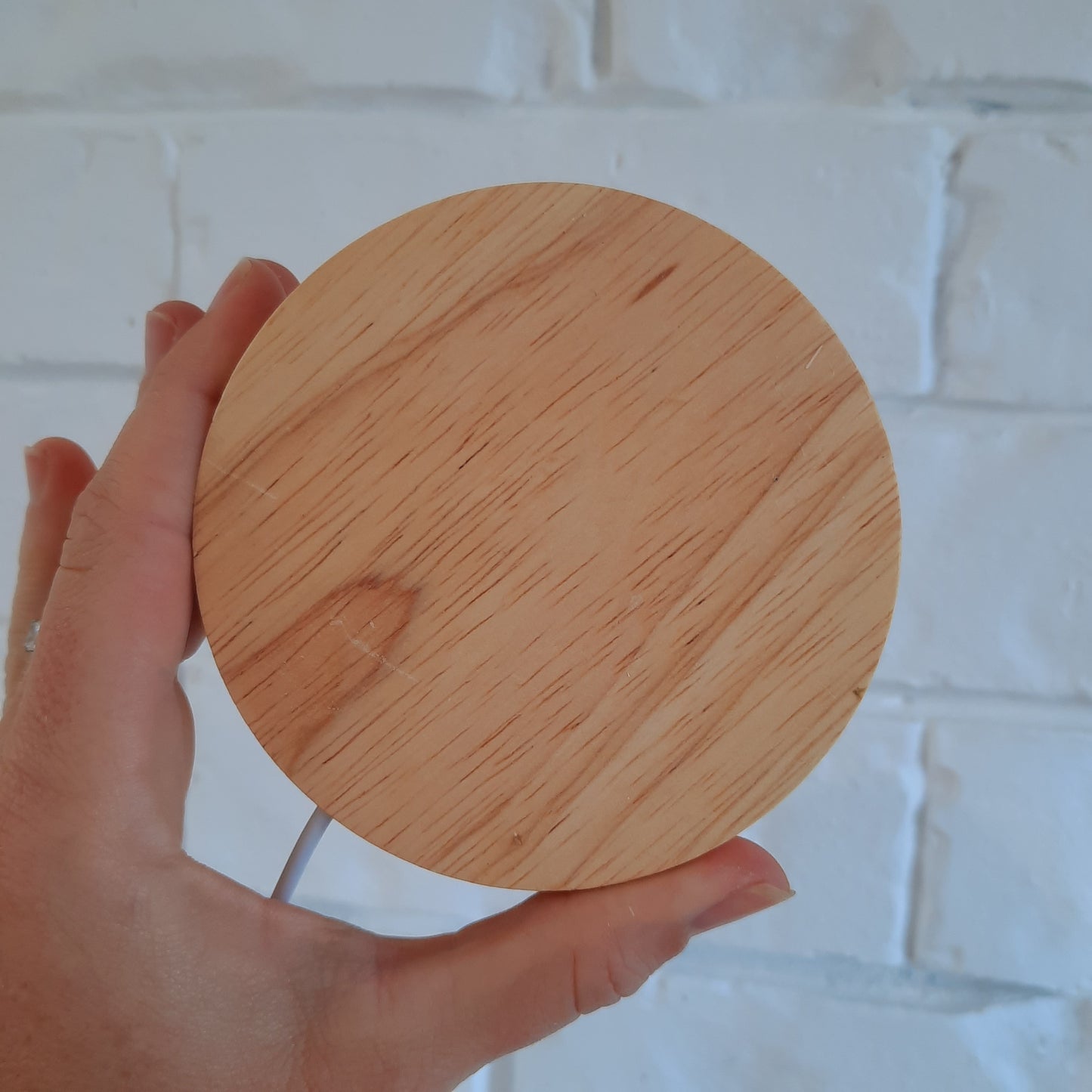 BAMBOO USB LED LIGHT LAMP STAND 100mm