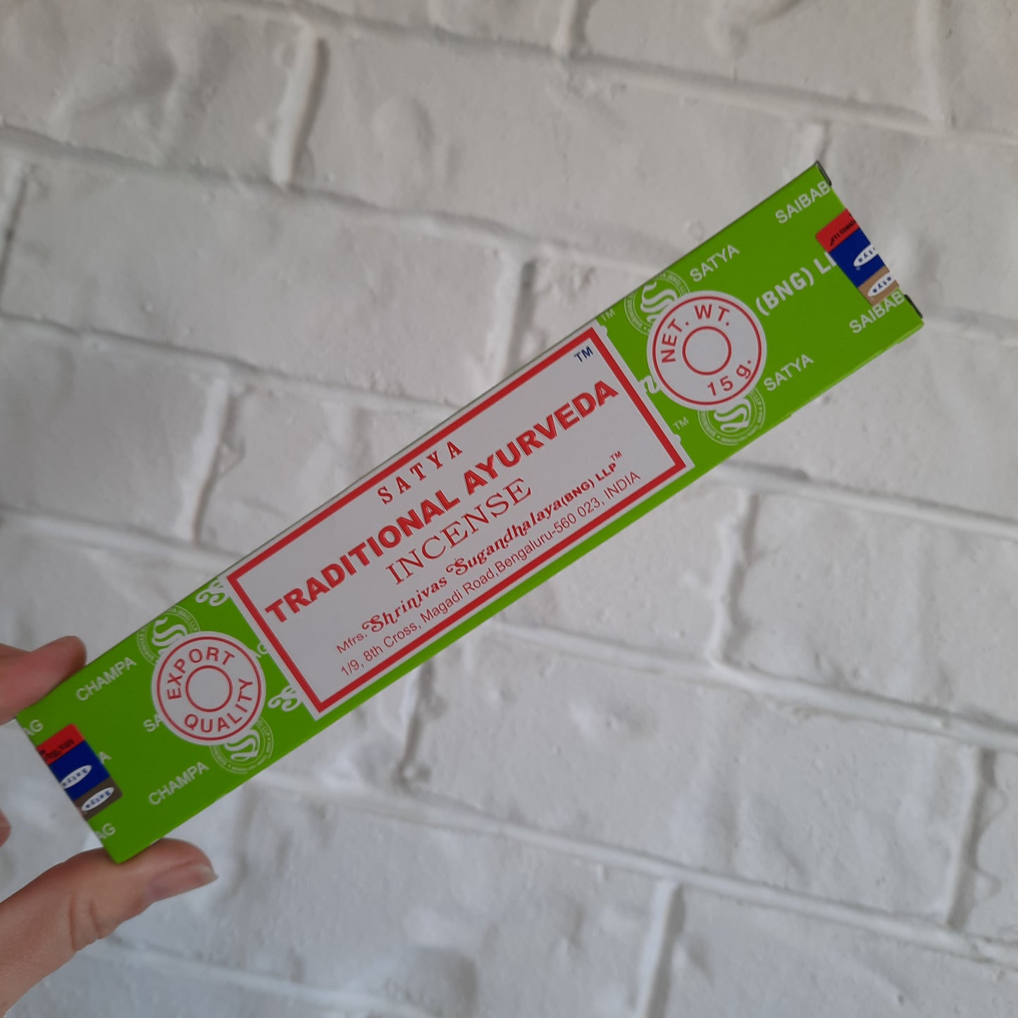 Satya Incense - Traditional Ayurveda