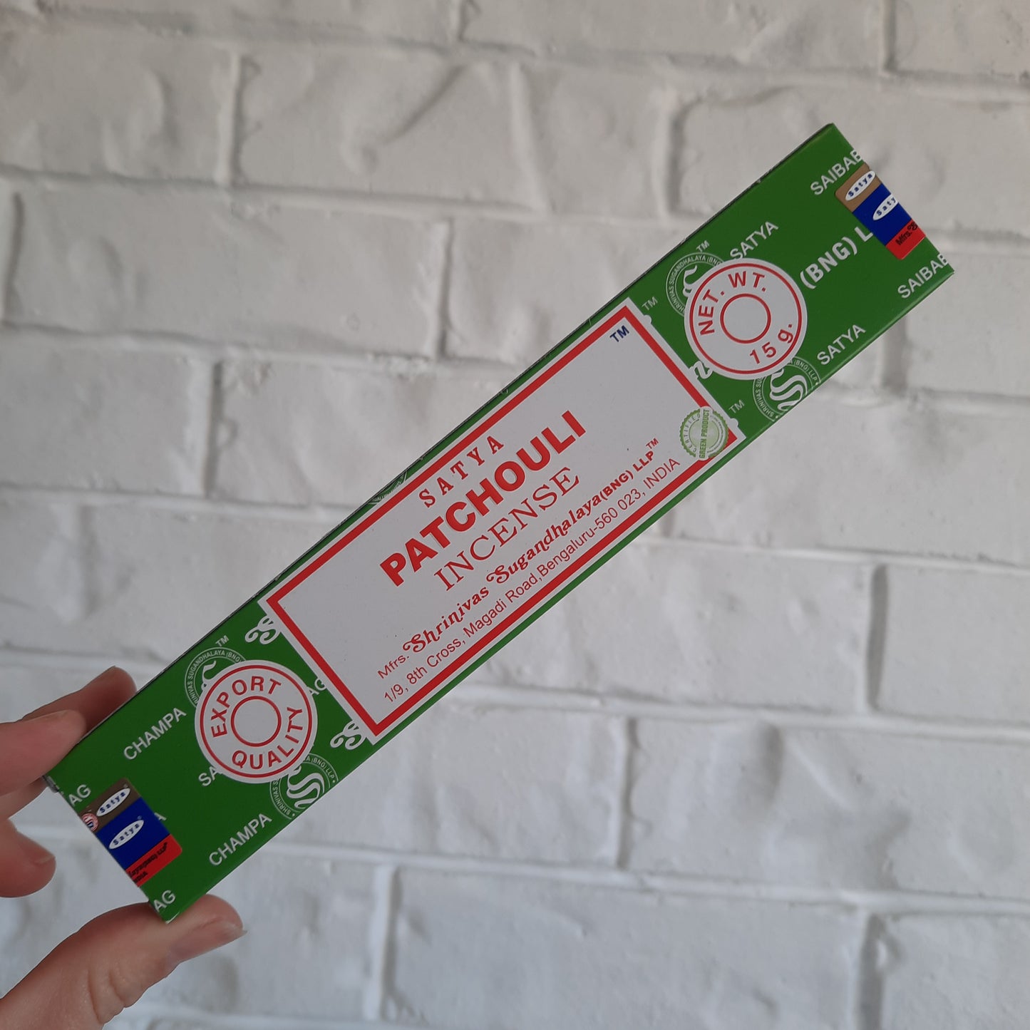 Satya Incense - Patchouli