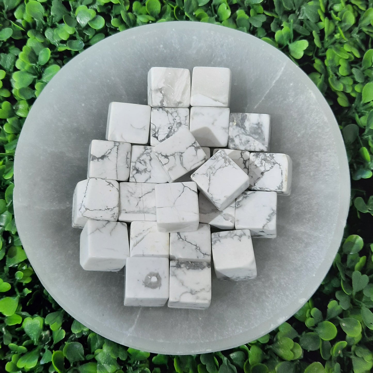 Howlite Cube Tumble’s