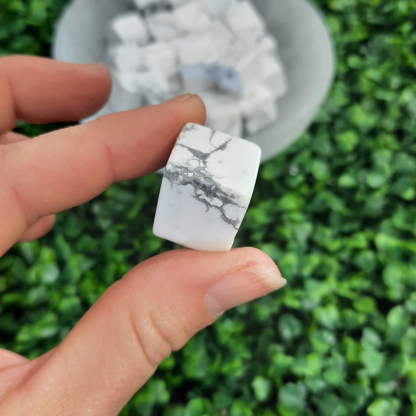 Howlite Cube Tumble’s