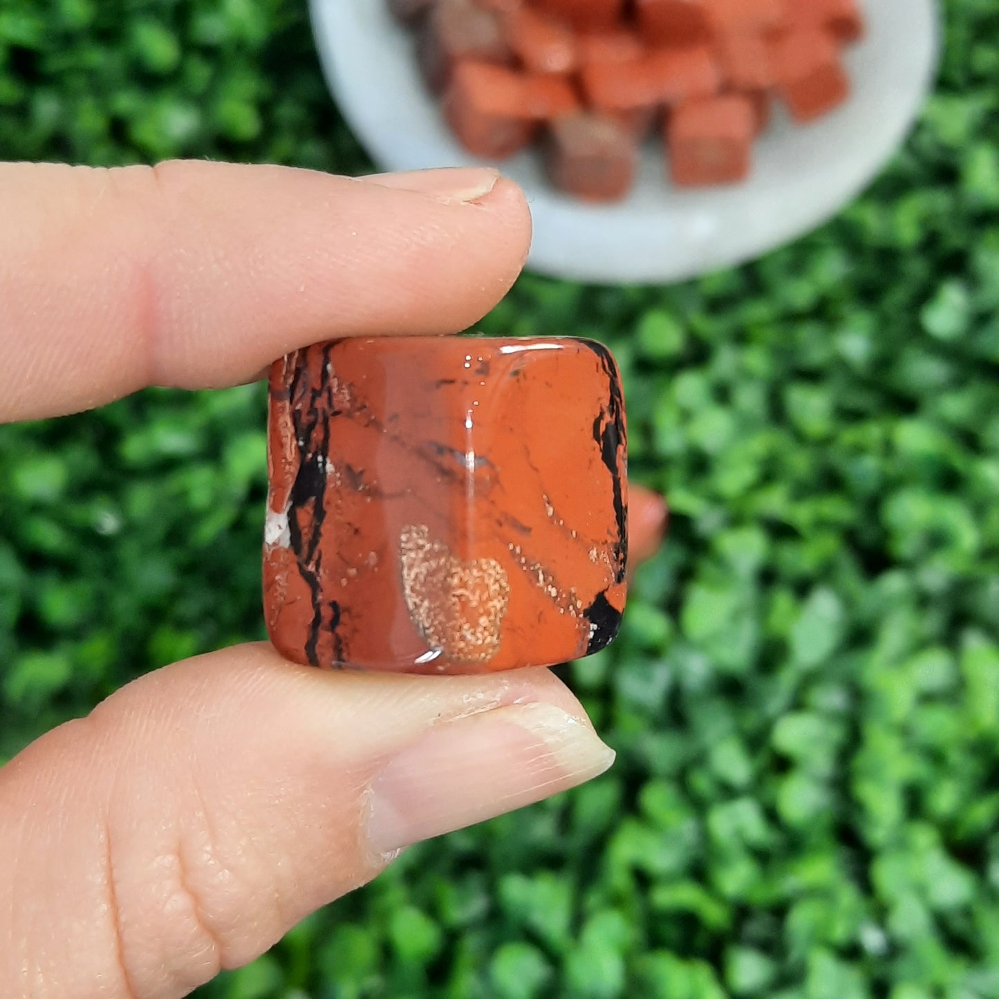 Red Jasper Cube Tumble’s