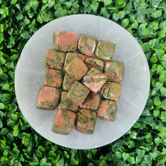 Unakite Cube Tumble’s
