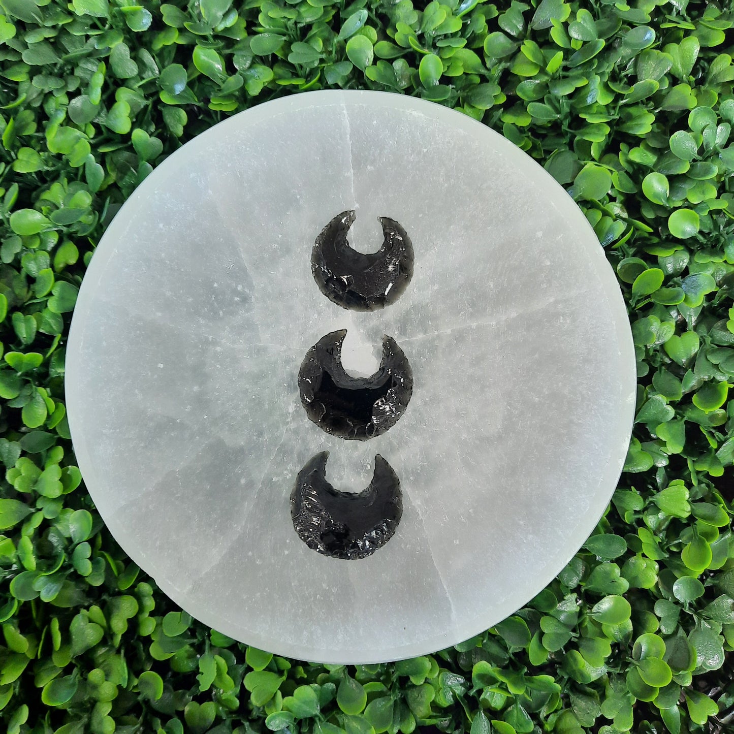 Black Obsidian Moons