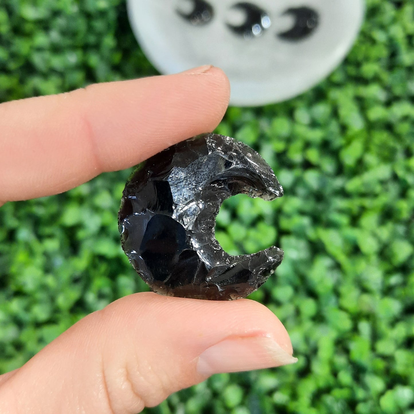 Black Obsidian Moons
