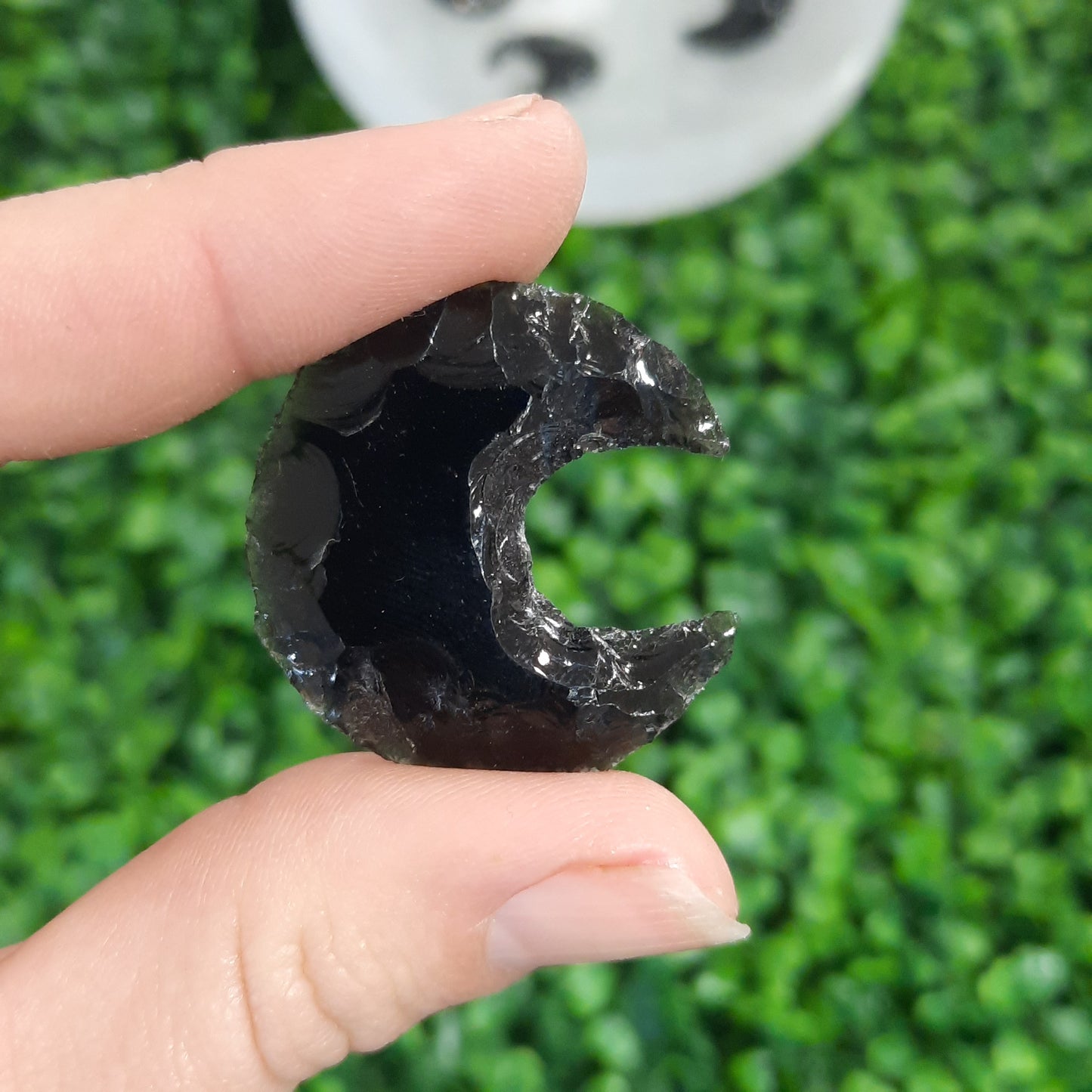 Black Obsidian Moons