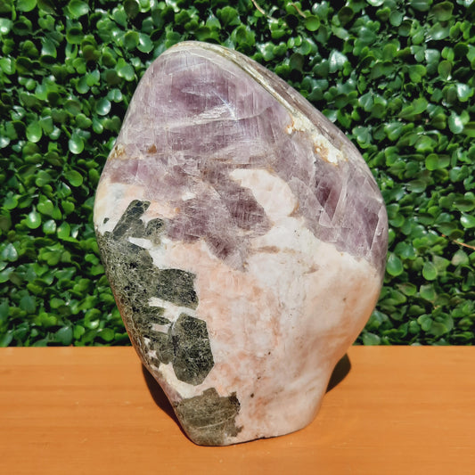 Rare Purple Anhydrite Free Form With Inclusions