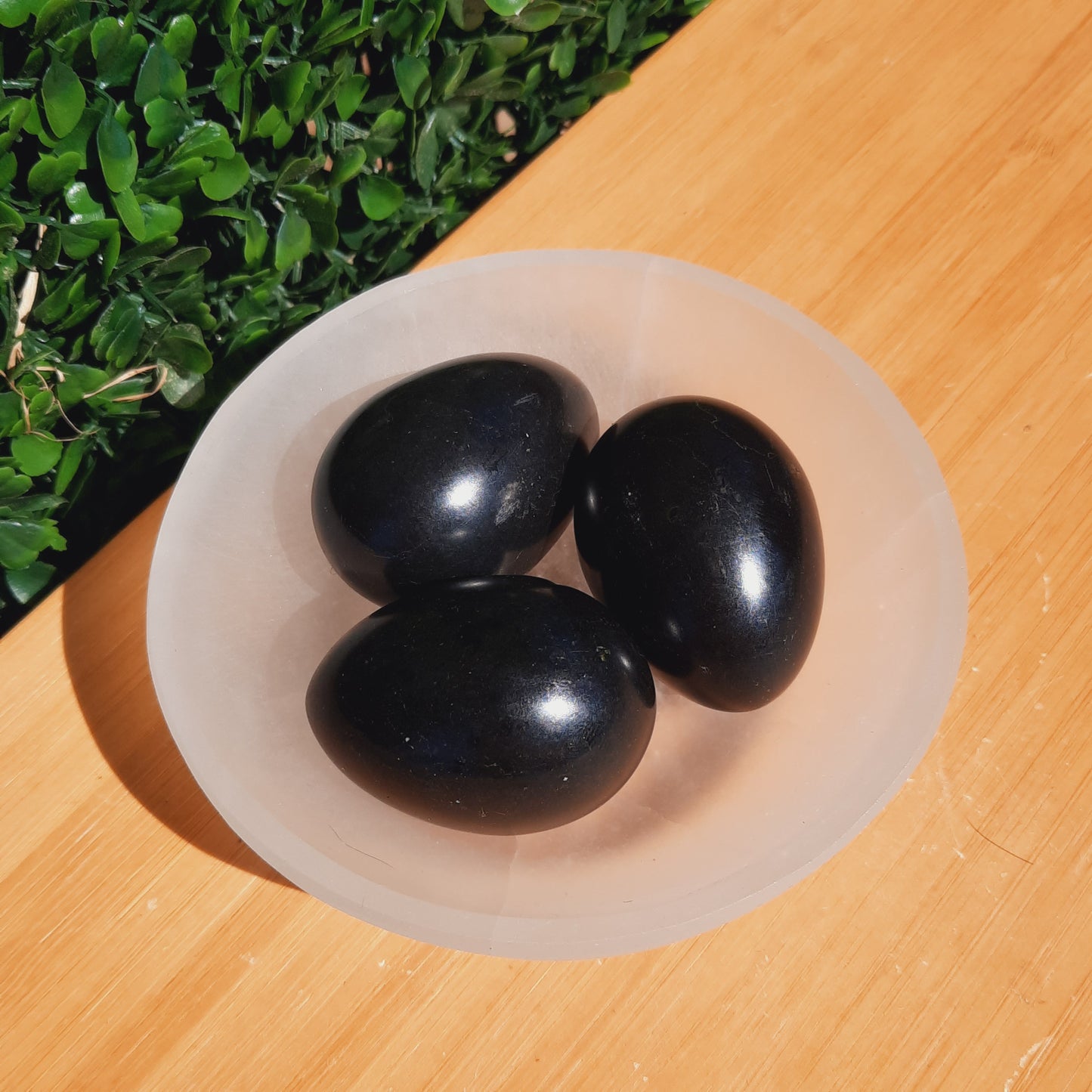 Black Tourmaline Eggs