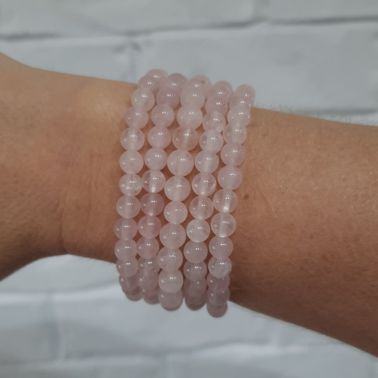 Rose Quartz Bracelet - 6mm