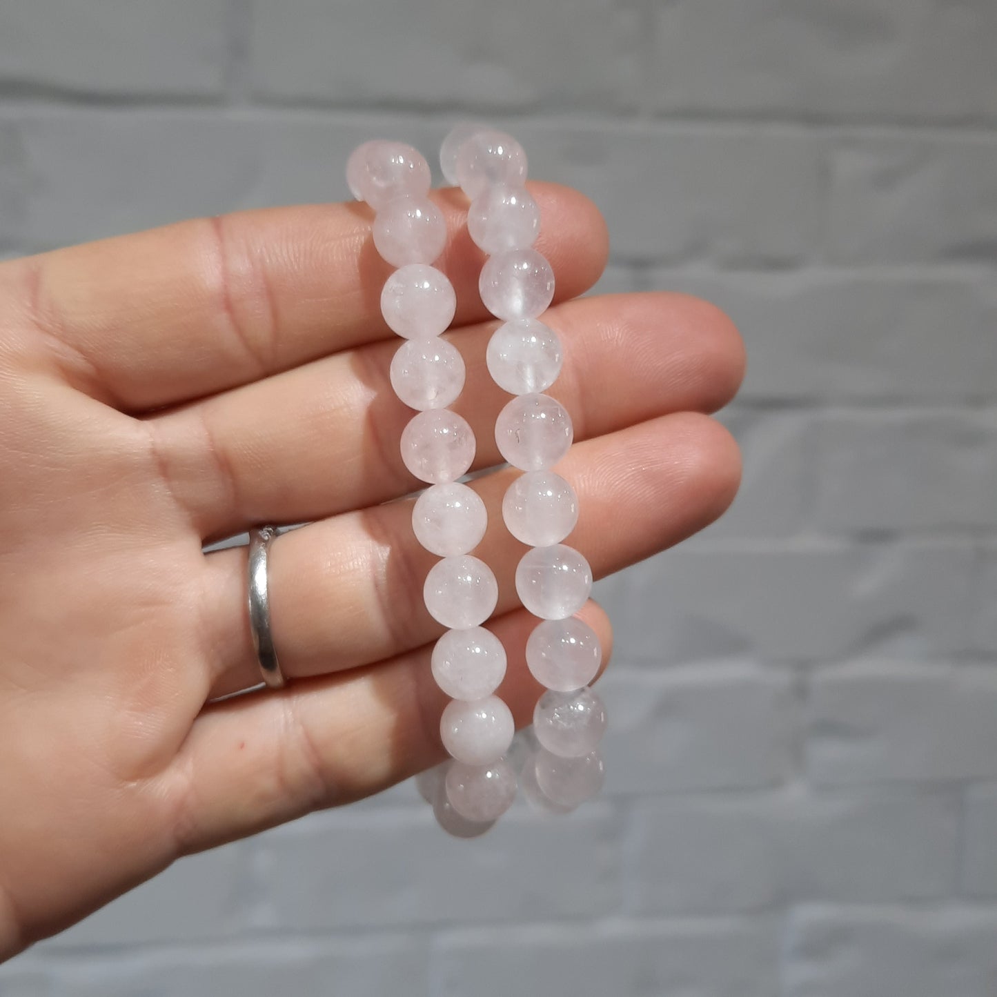Rose Quartz Bracelet - 8mm