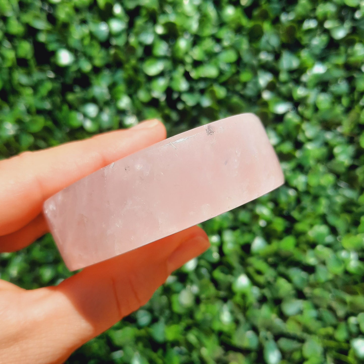 Rose Quartz Discs