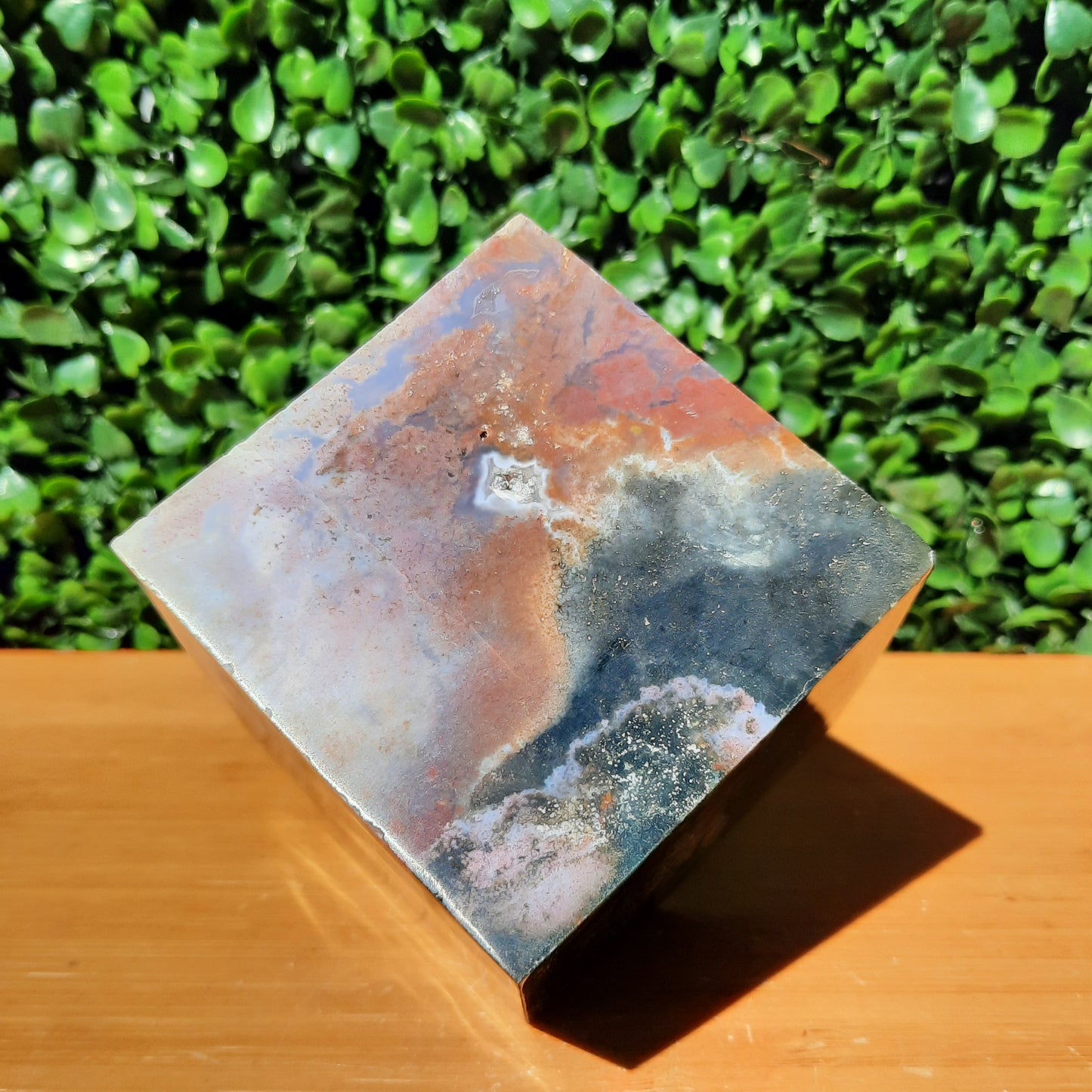 Ocean Jasper Cube