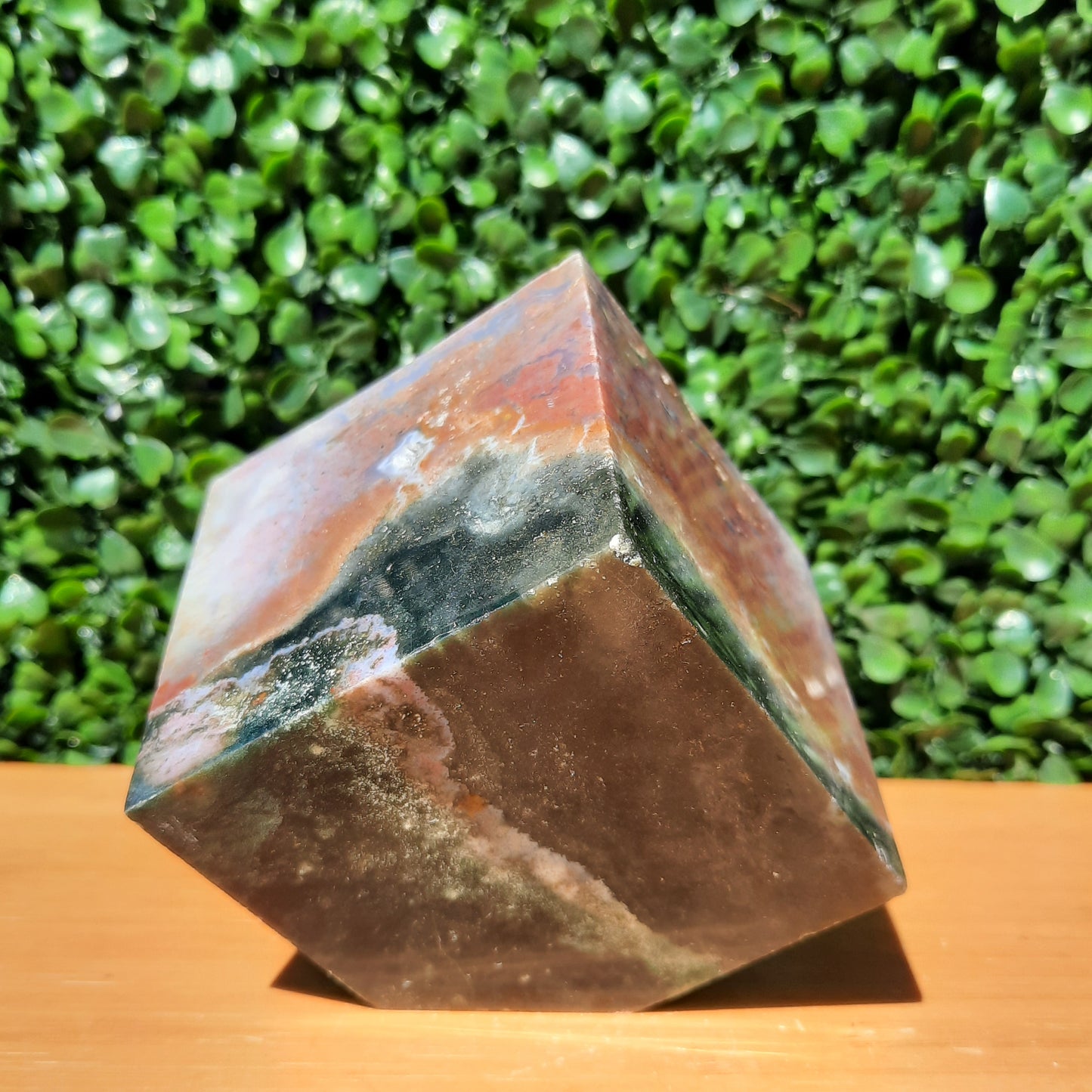 Ocean Jasper Cube