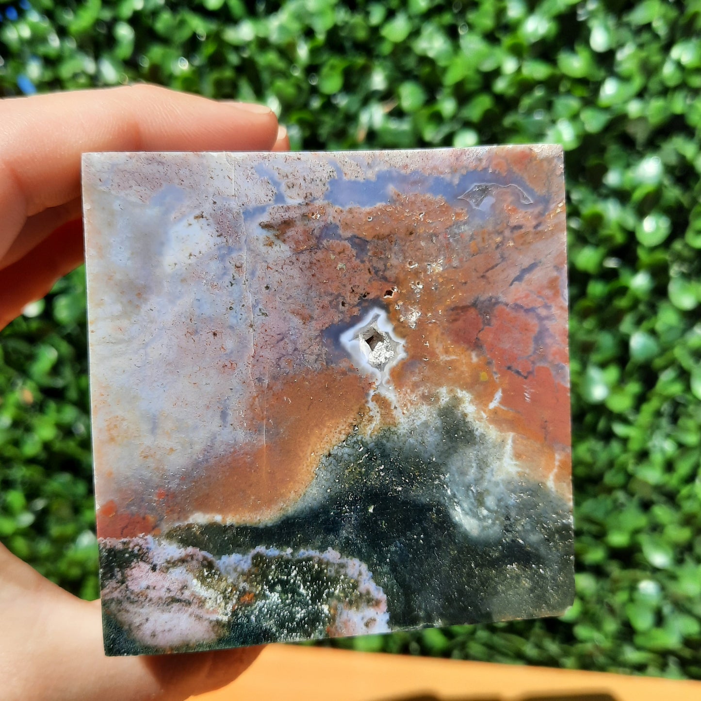 Ocean Jasper Cube