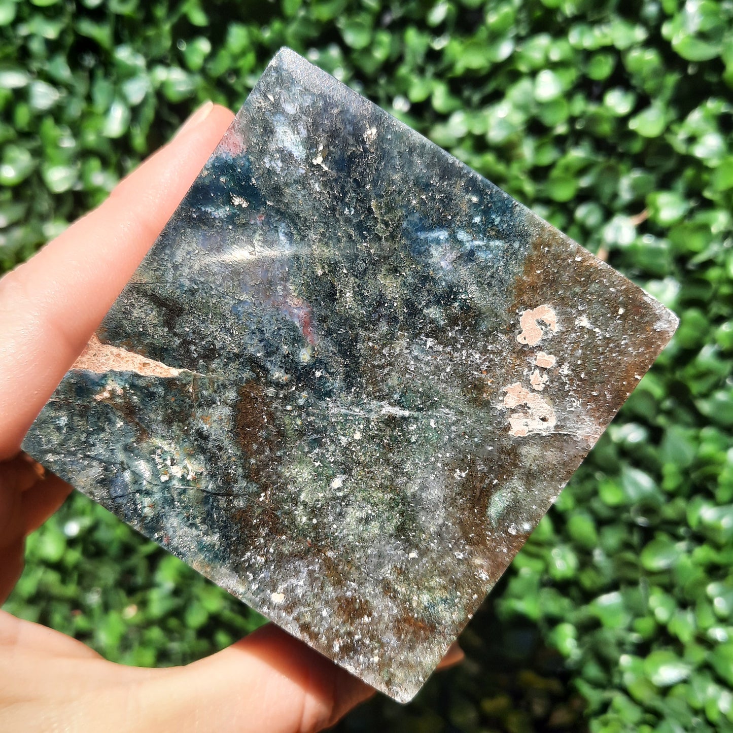 Ocean Jasper Cube