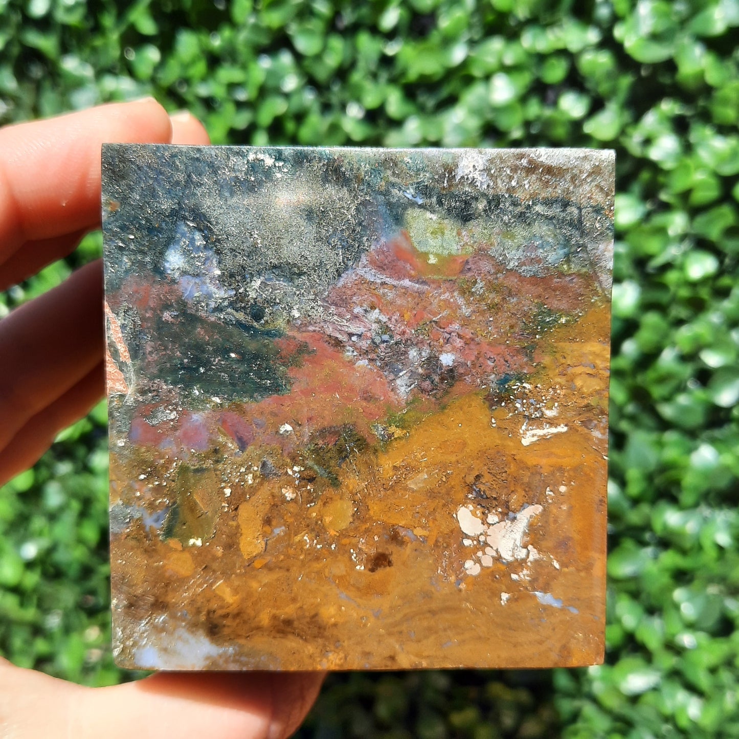 Ocean Jasper Cube