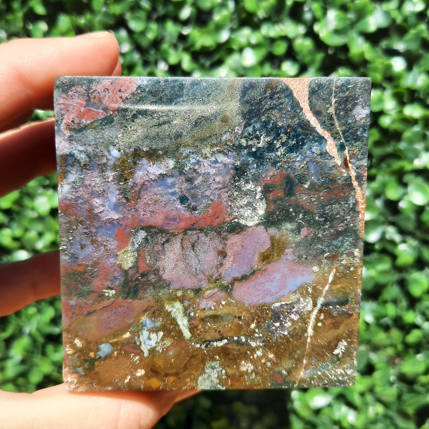 Ocean Jasper Cube