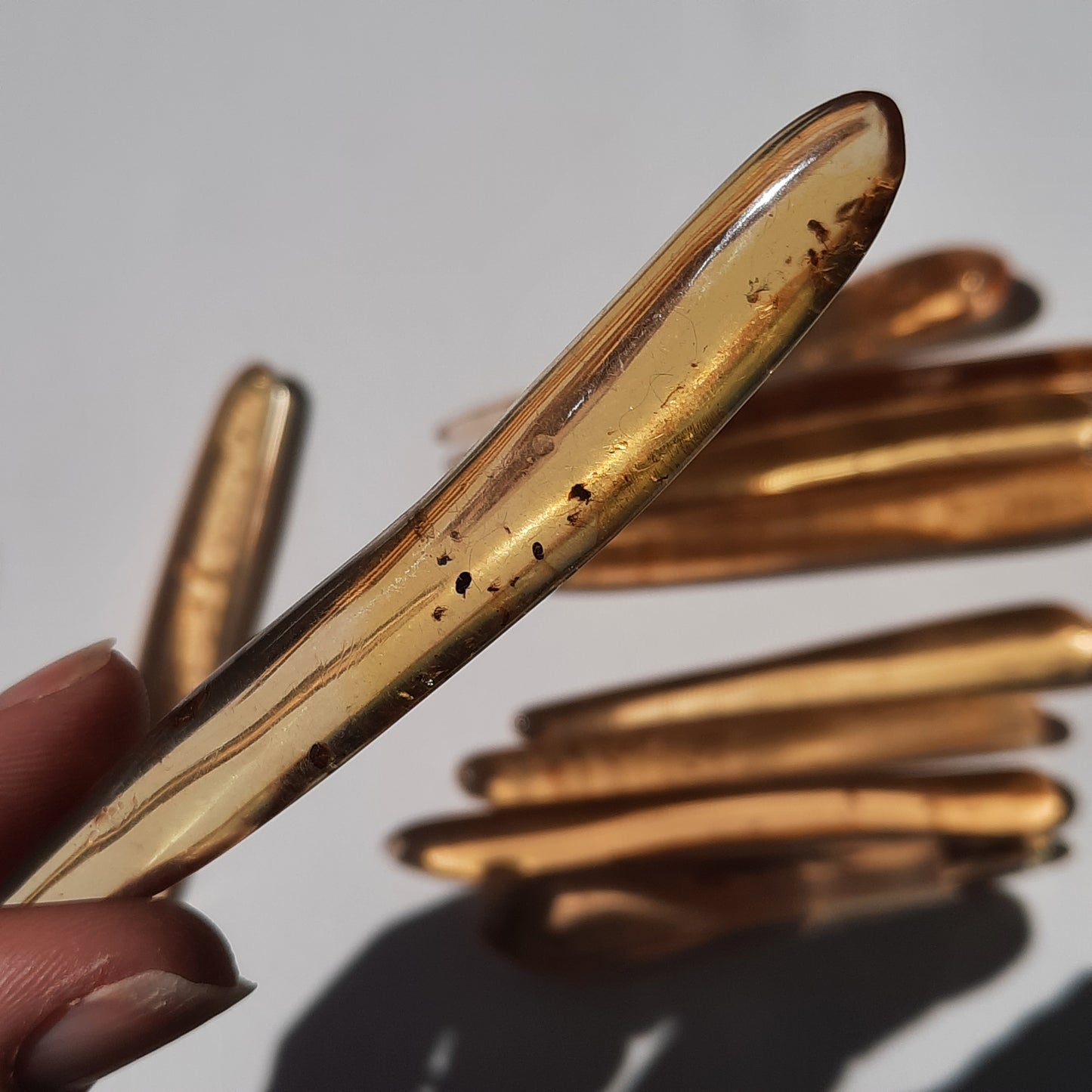 COPAL AMBER RARE SPECIMEN FINGERS