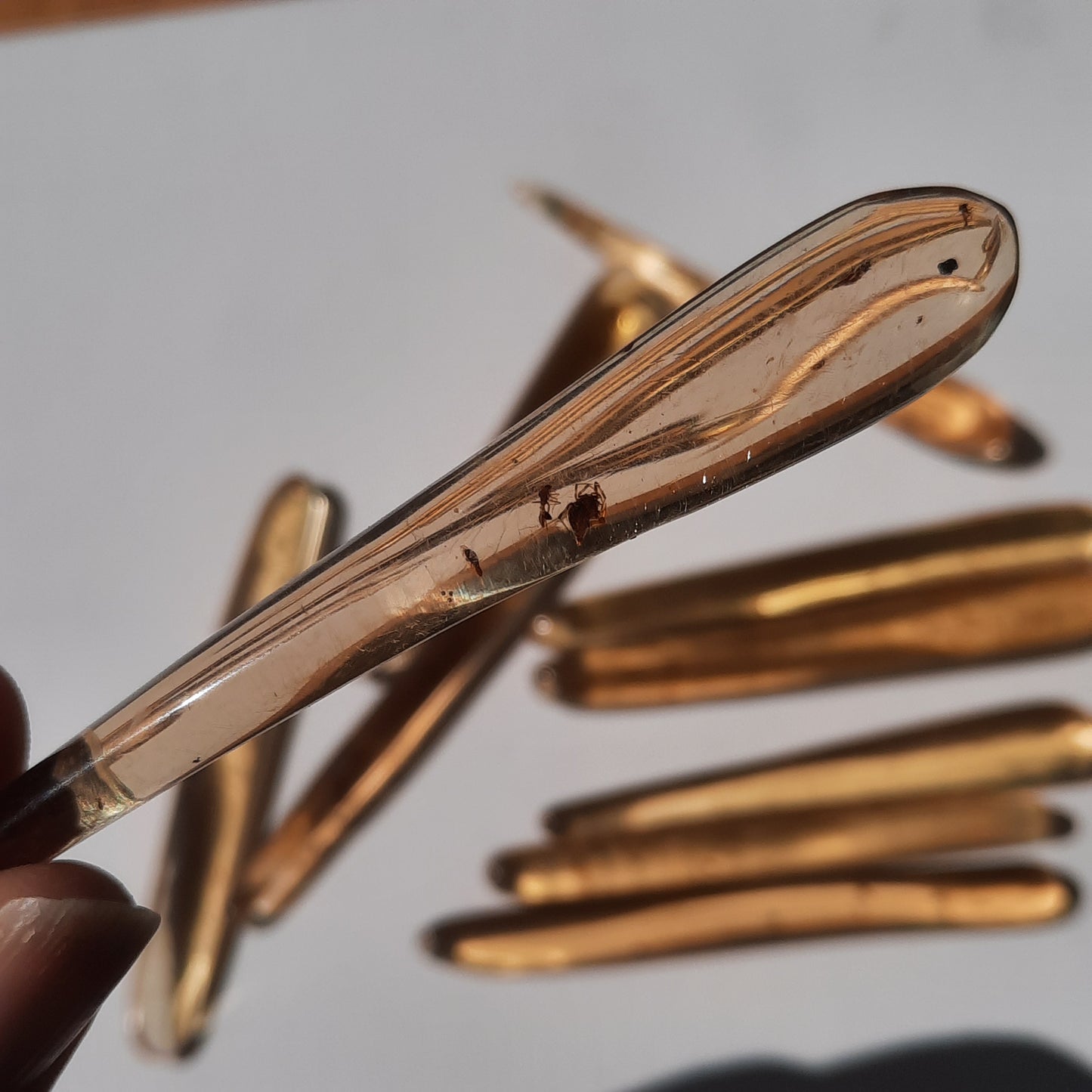 COPAL AMBER RARE SPECIMEN FINGERS