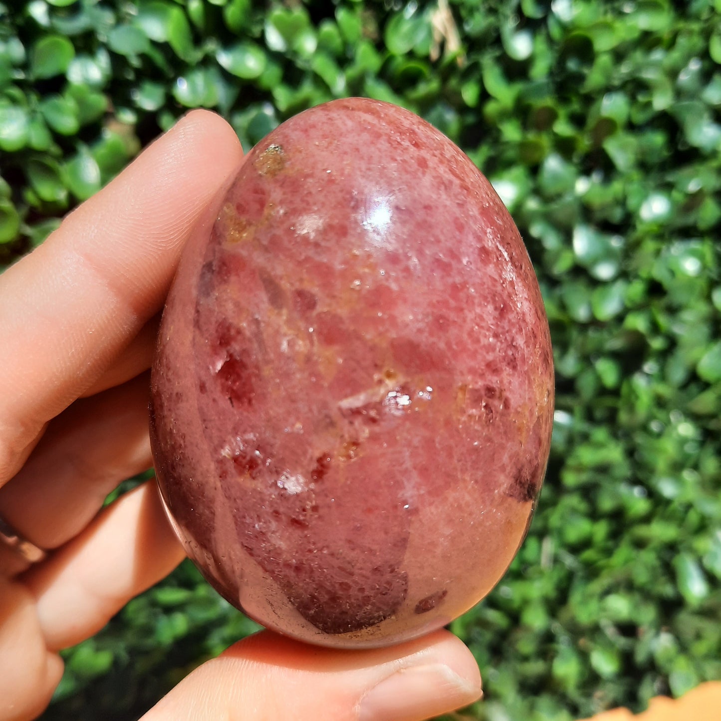 Rhodonite Egg