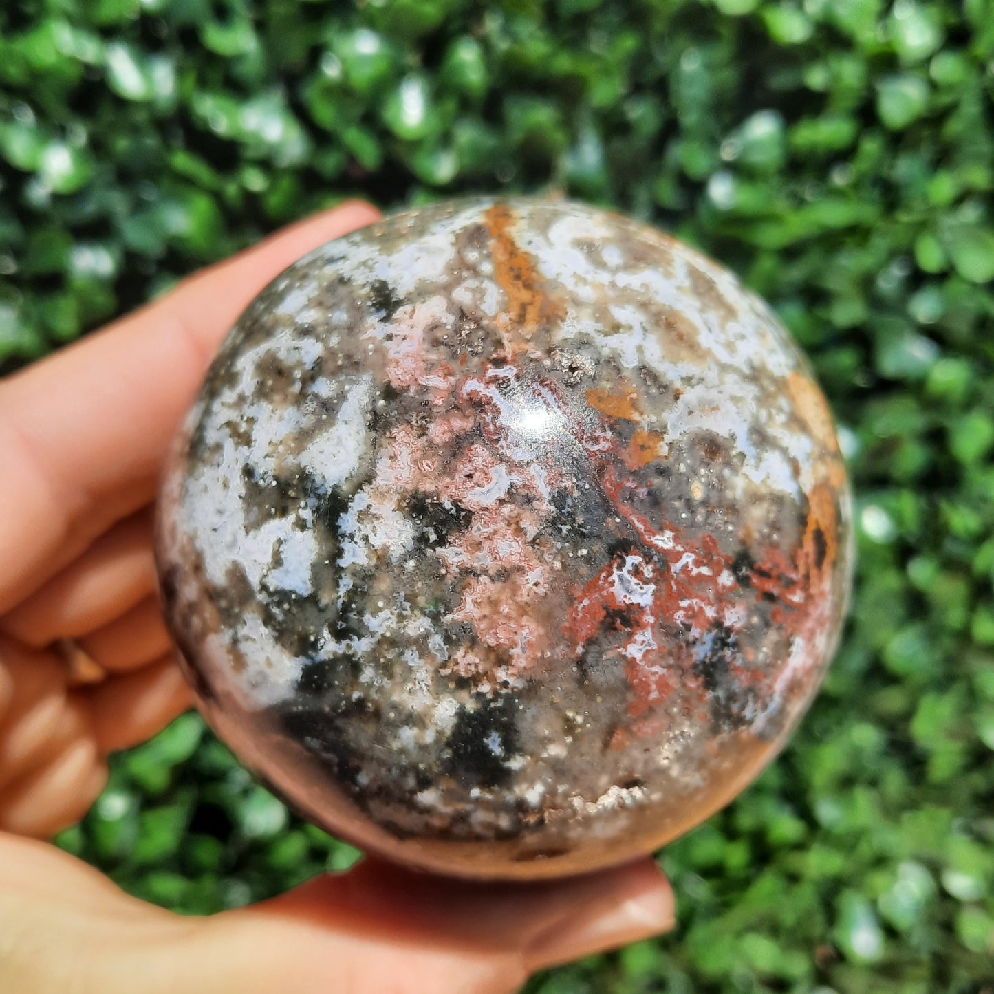 Ocean Jasper Sphere