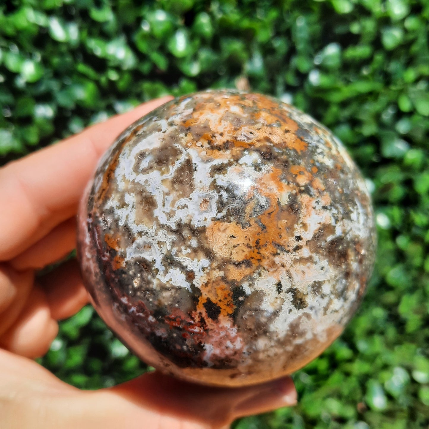 Ocean Jasper Sphere