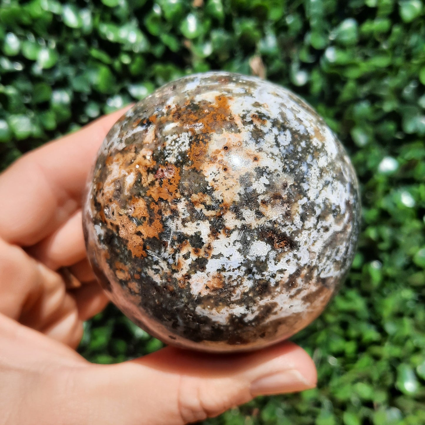 Ocean Jasper Sphere