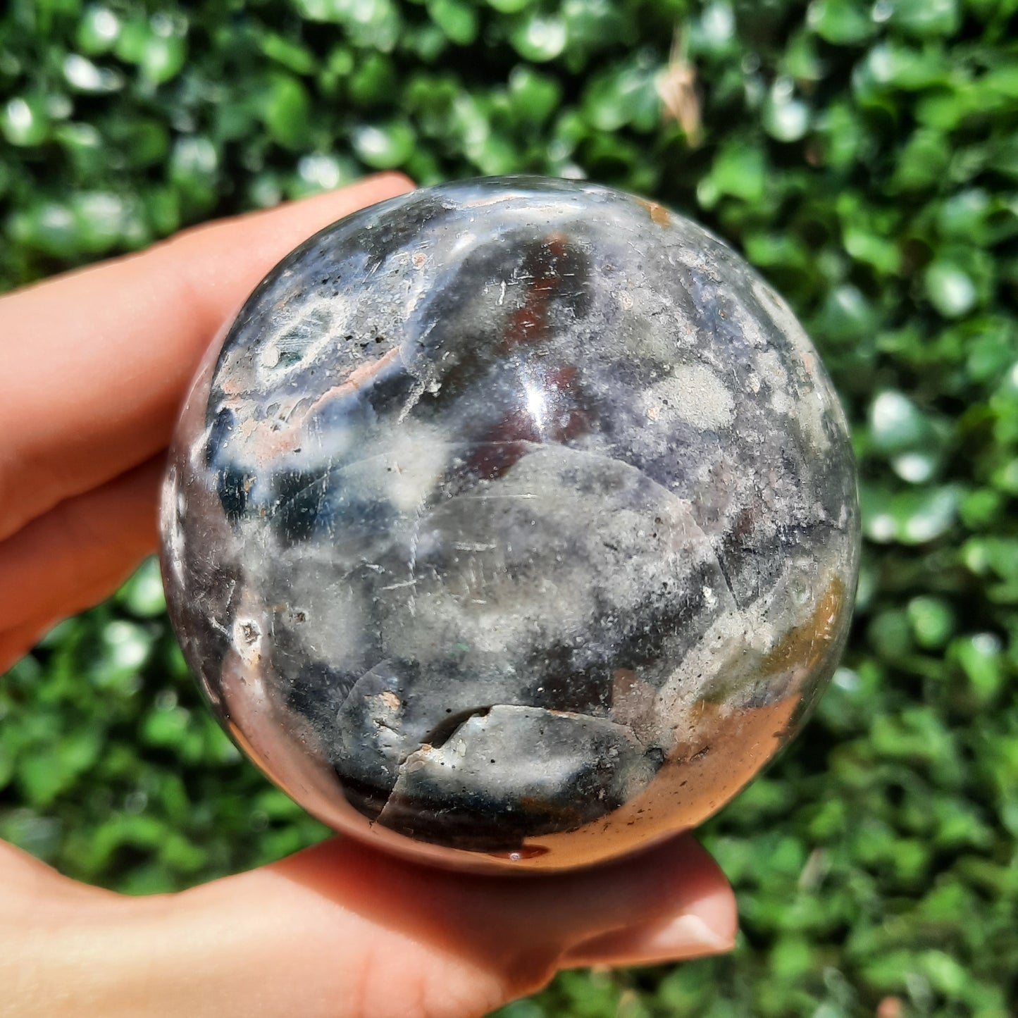 Ocean Jasper Sphere