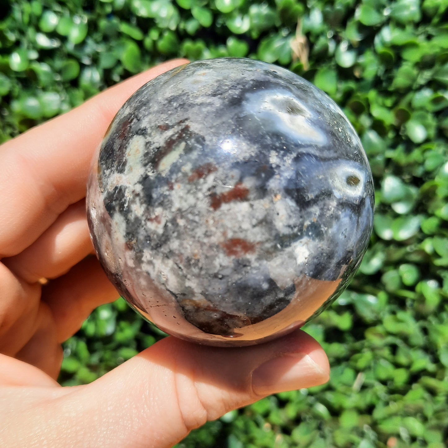 Ocean Jasper Sphere