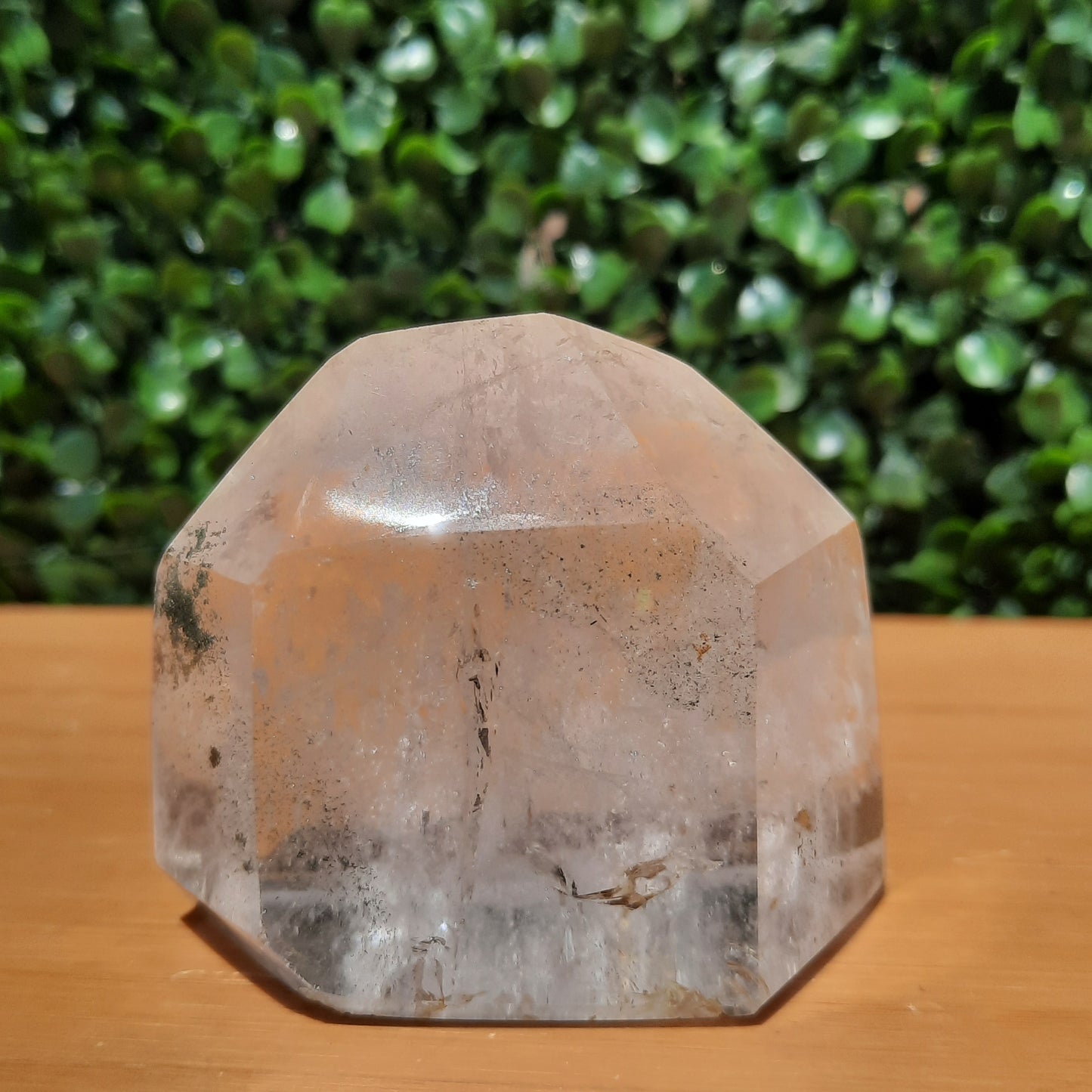Clear Quartz Tower With Inclusions